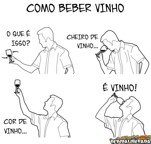 Como beber vinho